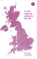Book cover for A New Regional Policy for the UK