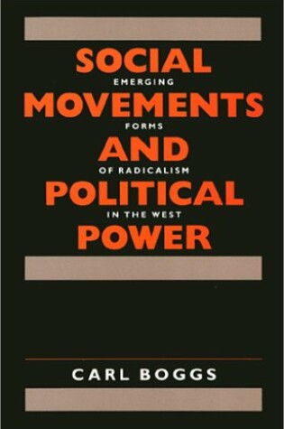 Cover of Social Movements & Political