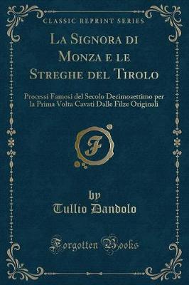 Book cover for La Signora Di Monza E Le Streghe del Tirolo