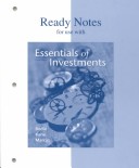 Book cover for Ready Notes for Use with Essentials of Investments, Fourth Edition