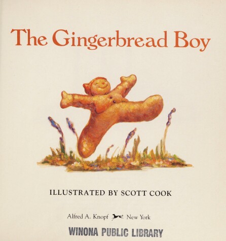 Book cover for Gingerbread Boy