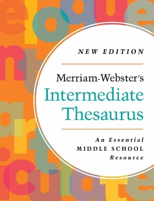 Book cover for Merriam-Webster’s Intermediate Thesaurus 2023