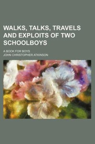 Cover of Walks, Talks, Travels and Exploits of Two Schoolboys; A Book for Boys