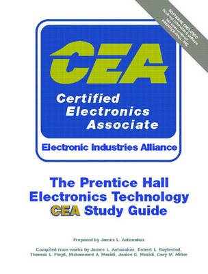 Book cover for The Prentice Hall Electronics CEA Study Guide - ITT Version