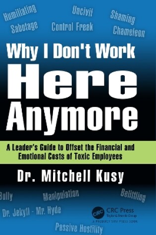 Cover of Why I Don't Work Here Anymore