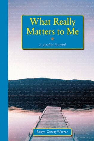 Cover of What Really Matters to Me