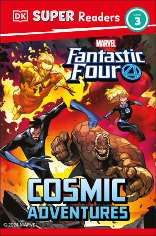 Cover of DK Super Readers Level 3 Marvel Fantastic Four Cosmic Adventures