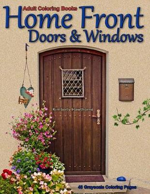 Book cover for Adult Coloring Books Home Front Doors & Windows