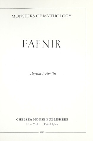 Cover of Fafnir