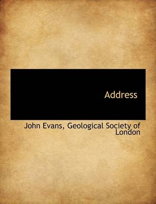 Book cover for Address