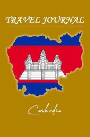 Cover of Travel Journal - Cambodia - 50 Half Blank Pages -