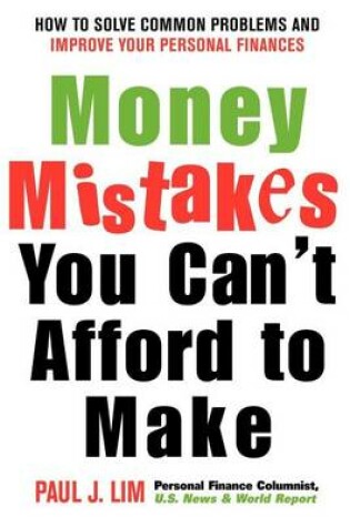 Cover of Money Mistakes You Cant Afford to Make