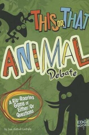 Cover of Animal Debate