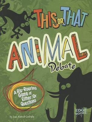 Book cover for Animal Debate