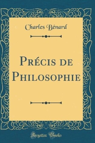 Cover of Précis de Philosophie (Classic Reprint)