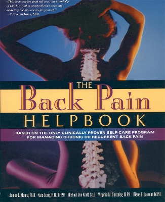 Book cover for The Back Pain Helpbook