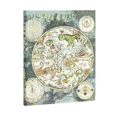 Book cover for Celestial Planisphere Ultra Unlined Softcover Flexi Journal