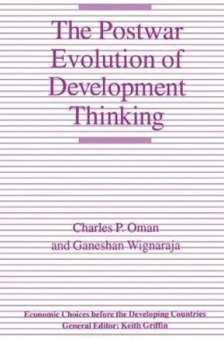 Cover of The Postwar Evolution of Development Thinking