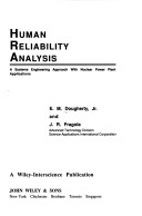 Cover of Human Reliability Analysis