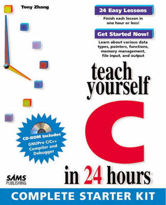 Book cover for Sams Teach Yourself C in 24 Hours