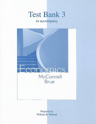 Book cover for Test Bank 3 to Accompany Economics