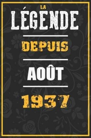Cover of La Legende Depuis AOUT 1937