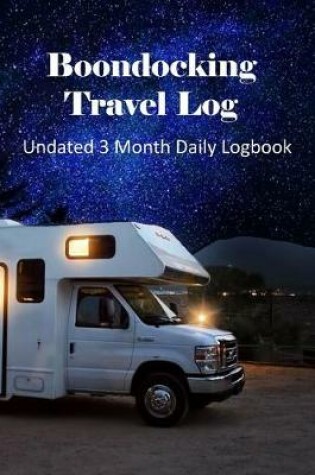 Cover of Boondocking Travel Log