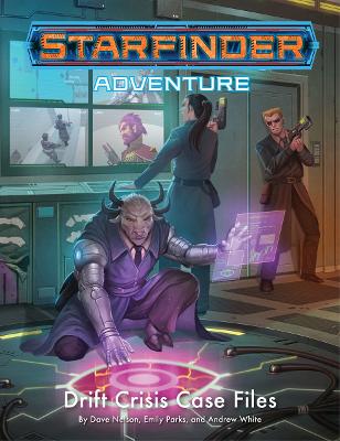 Book cover for Starfinder Adventure: Drift Crisis Case Files