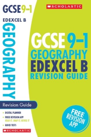 Cover of Geography Revision Guide for Edexcel B