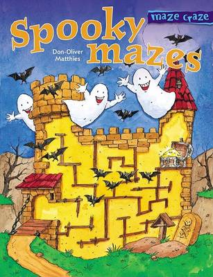 Book cover for Maze Craze: Spooky Mazes