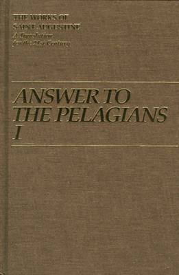 Cover of Answer to the Pelagians