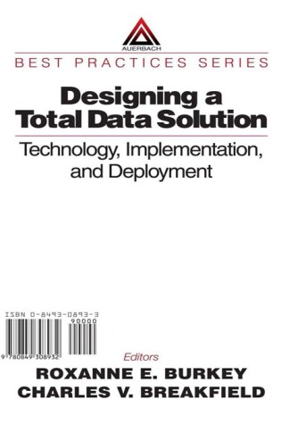 Cover of Designing a Total Data Solution