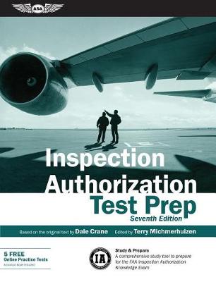 Book cover for Inspection Authorization Test Prep (Book and Tutorial Software Bundle)