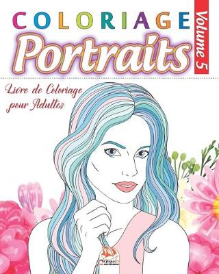 Book cover for Coloriage Portraits 5