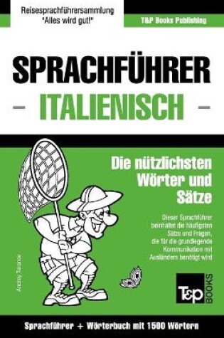 Cover of Sprachfuhrer Deutsch-Italienisch und Kompaktwoerterbuch mit 1500 Woertern