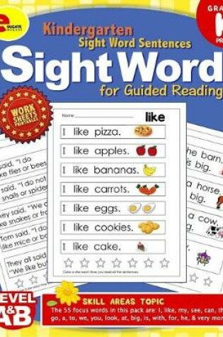 Cover of Sight Word Kindergarten Books