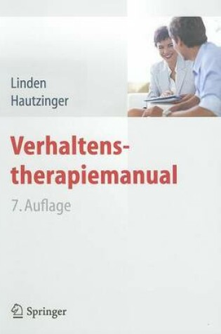 Cover of Verhaltenstherapiemanual