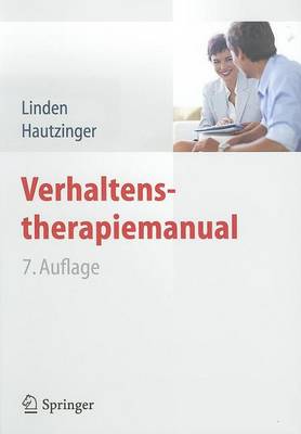 Book cover for Verhaltenstherapiemanual