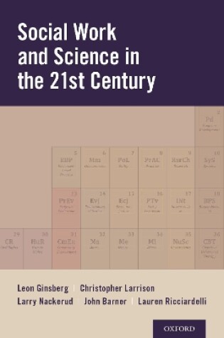 Cover of Social Work and Science in the 21st Century