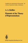 Book cover for Elements of the Theory of Representations