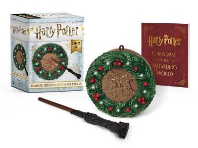 Book cover for Harry Potter: Hogwarts Christmas Wreath and Wand Set