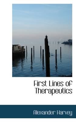 Book cover for First Lines of Therapeutics