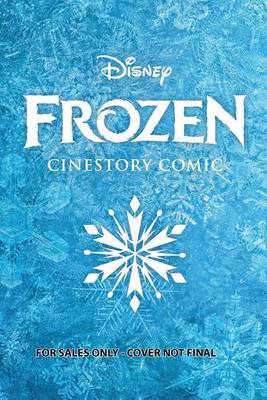 Book cover for Disney's Frozen Cinestory Retro Collector's Edition
