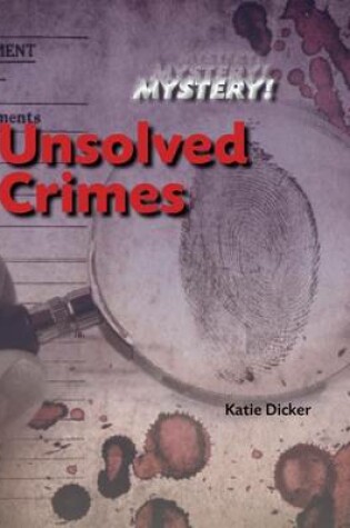 Cover of Unsolved Crimes