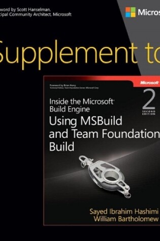 Cover of Supplement to Inside the Microsoft Build Engine