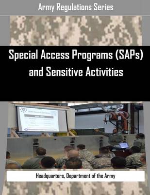 Book cover for Special Access Programs (Saps) and Sensitive Activities