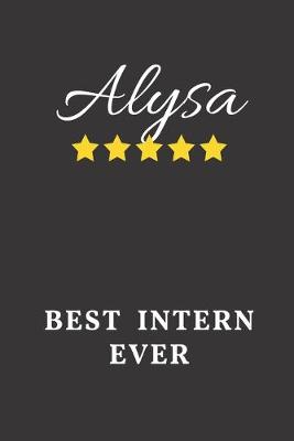 Book cover for Alysa Best Intern Ever