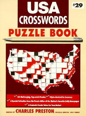 Book cover for USA Crosswords Puzzle Book