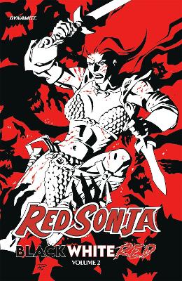 Book cover for Red Sonja: Black, White, Red Volume 2