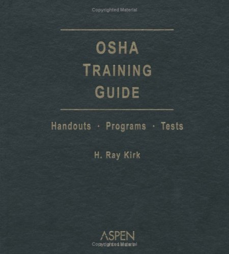 Book cover for OSHA Training Guide